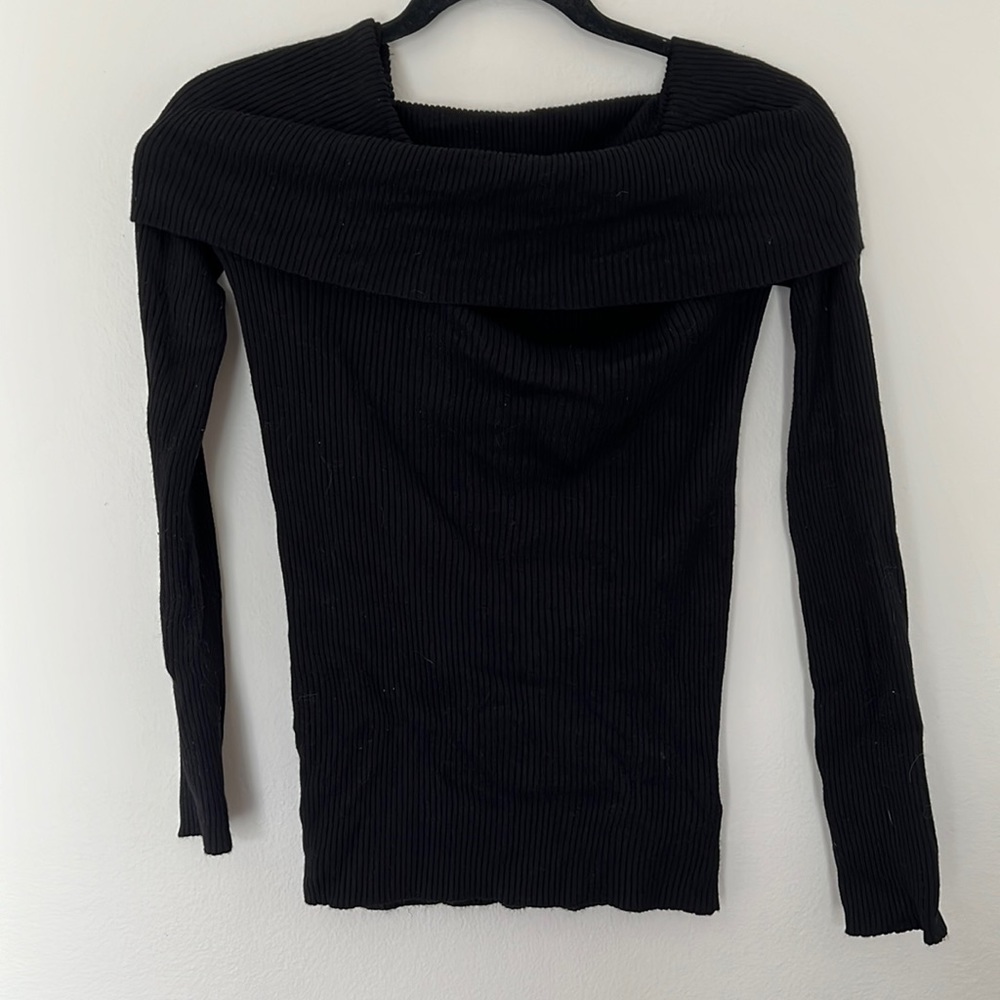 Black sweater